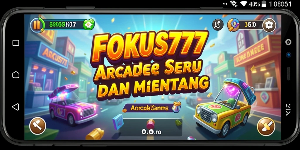 Tampilan antarmuka FOKUS777 yang menarik dan penuh warna.