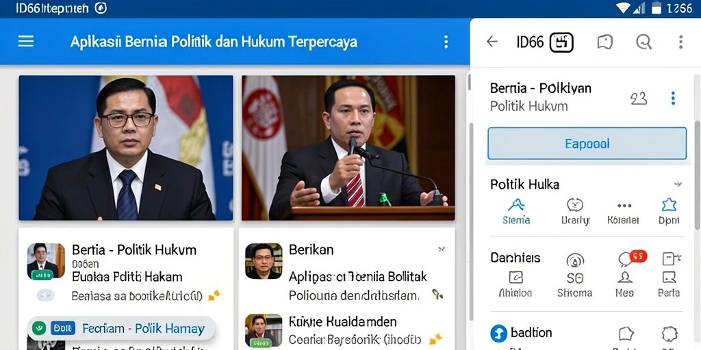 Tampilan antarmuka modern dan informatif dari ID66.