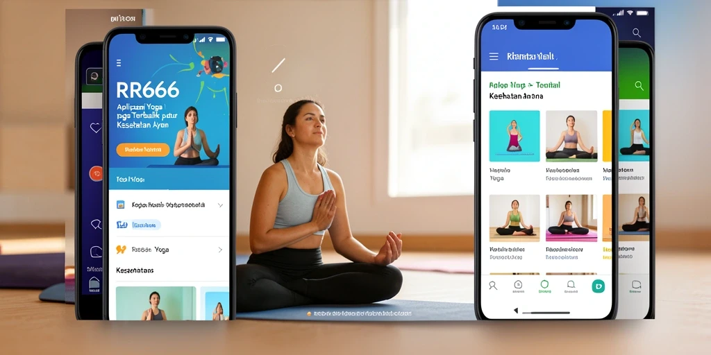 Tampilan antarmuka RR666 dengan fitur Yoga yang mudah digunakan dan menarik.