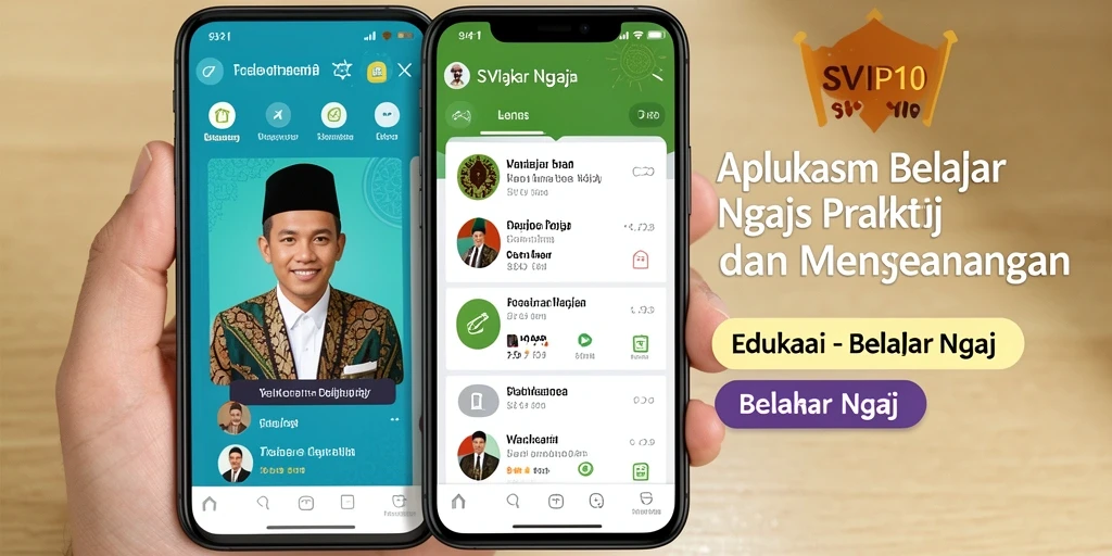 Tampilan antarmuka SVIP10 yang sederhana dan user-friendly.